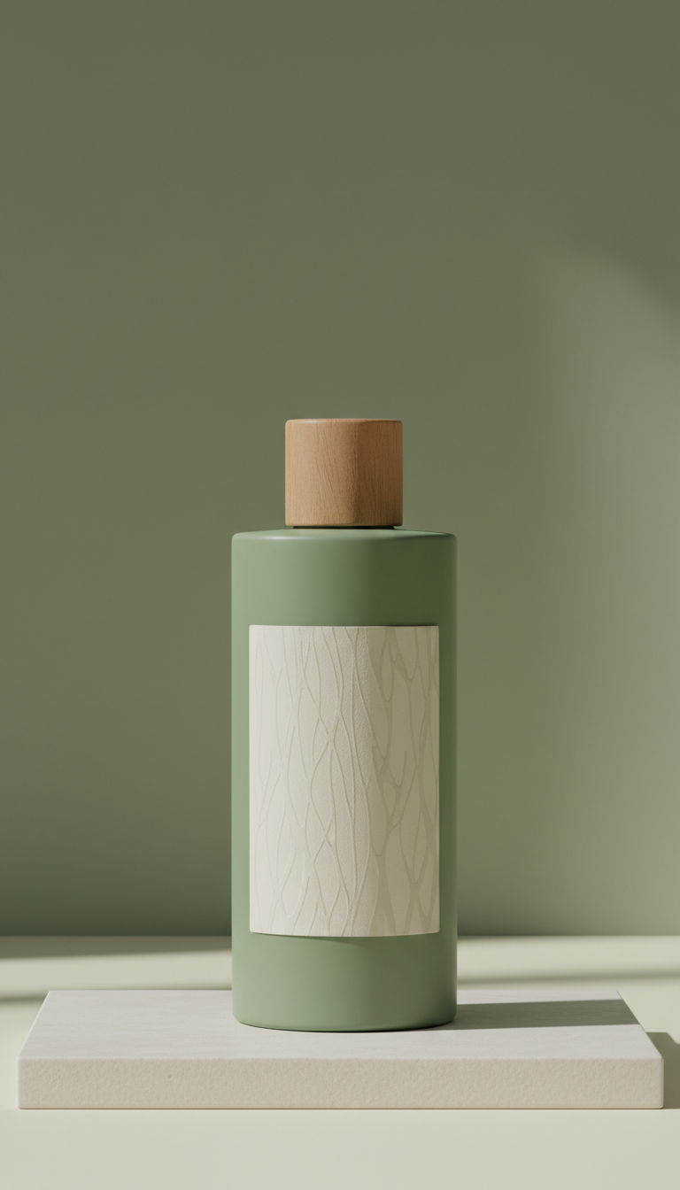 Forest bark botanical rinse bottle